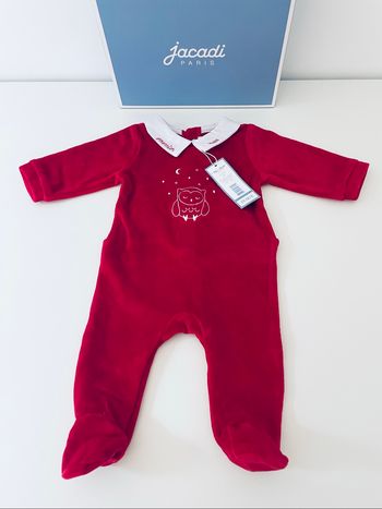 Pyjama de Noël en velours Jacadi