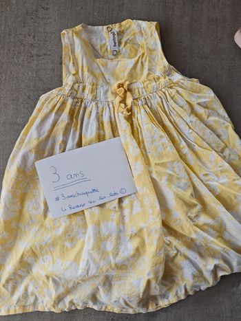 Robe jaune berlingot