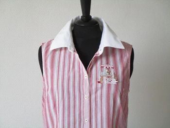 Chemise SM vintage brocante 36 TBE