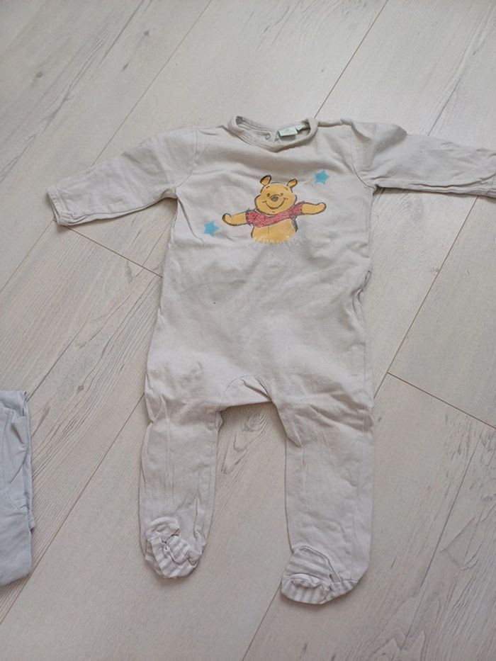 Pyjama beige Winnie l'ourson 12 mois