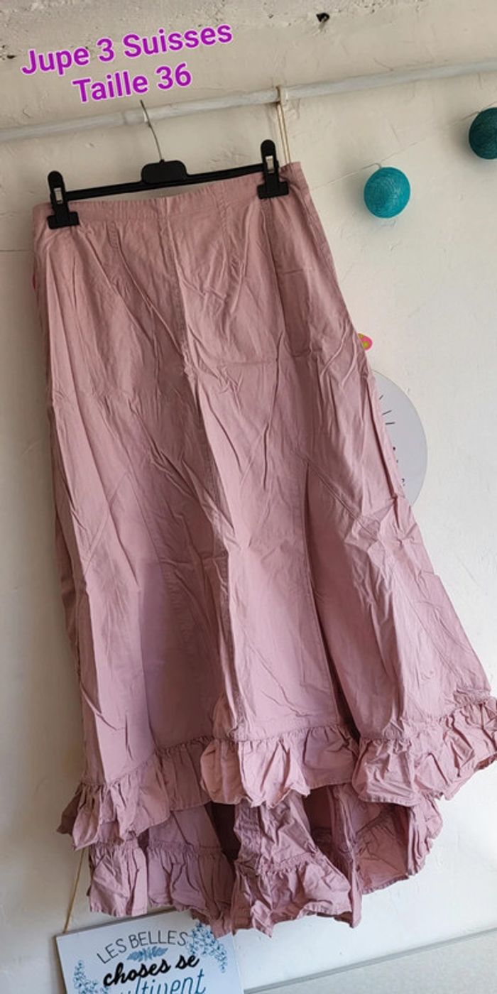 Jupe rose pâle - photo numéro 5