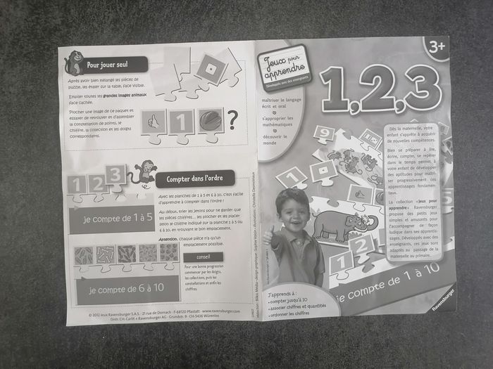 Puzzle, apprendre à compter. - photo numéro 6