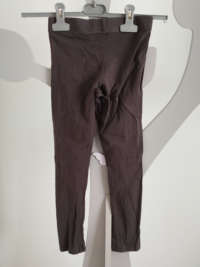 Legging long gris foncé H&M taille 8 ans - photo numéro 2