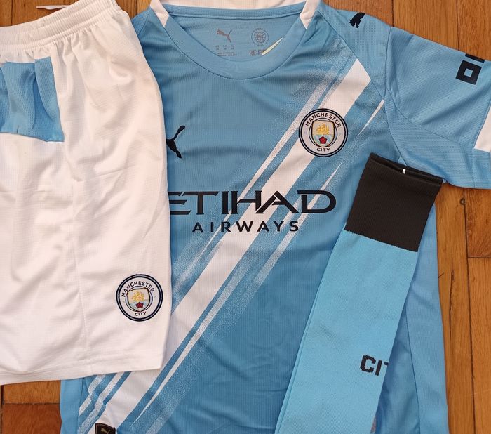 Kit football Cherki Manchester City taille 10 ans modèle 2026 - photo numéro 2