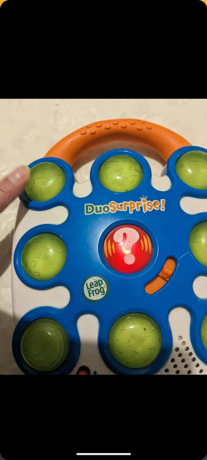 Jouet éducatif duo surprise Leap Frog. - photo numéro 2