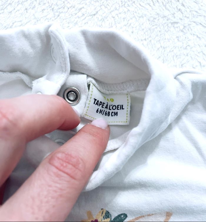 Lot de 2 tee-shirts manches longues « Obaïbi et tape à l’œil » 6 mois - photo numéro 3