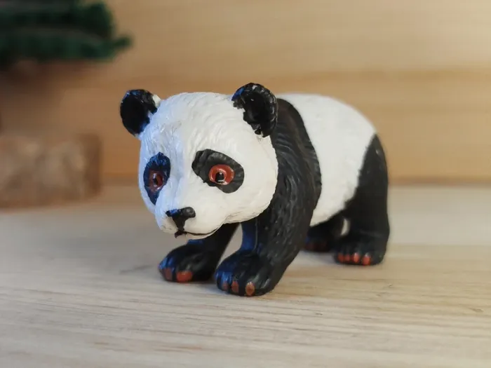 Figurine jeune panda Animal de l'Océanie