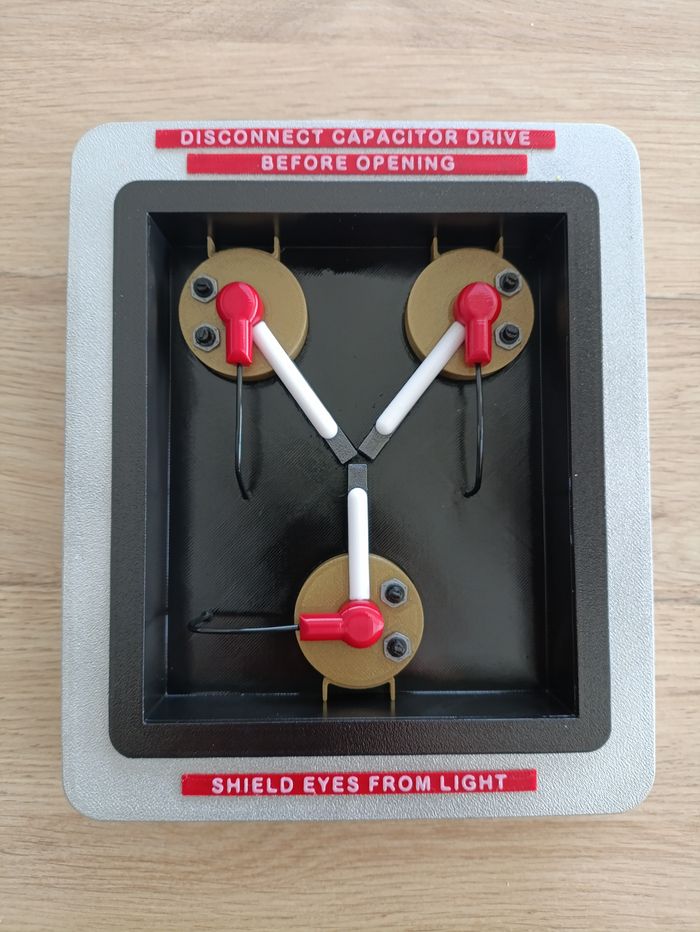 Convecteur temporel DeLorean retour vers le futur