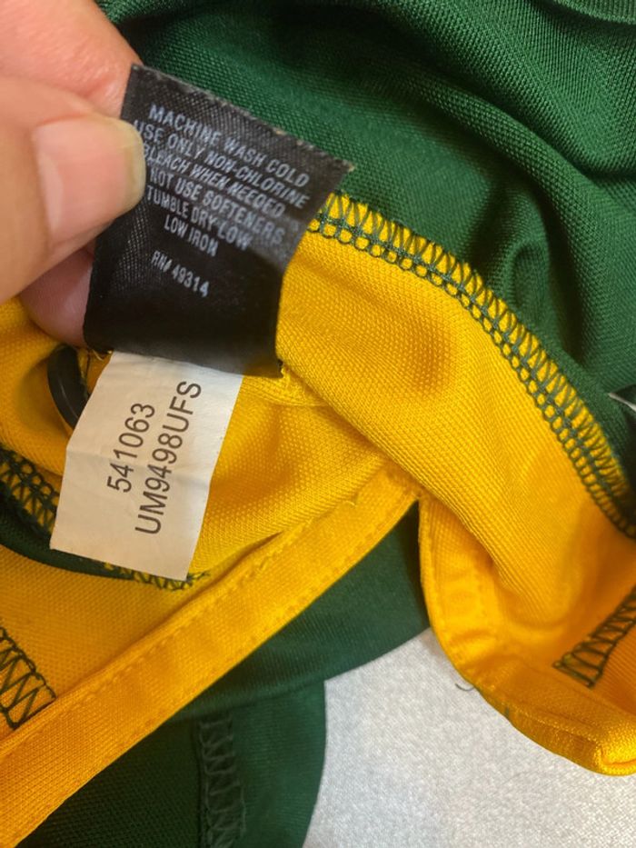 Polo vert/jaune Baylor Bears Under Amour taille XL - n4j - photo numéro 6