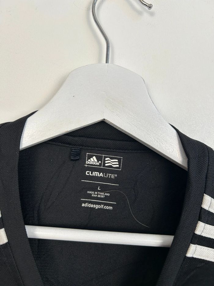 Maillot Homme Adidas Tigers Noir et Blanc | Taille L | Très Bon État | Sport Training | #TM57 - photo numéro 3
