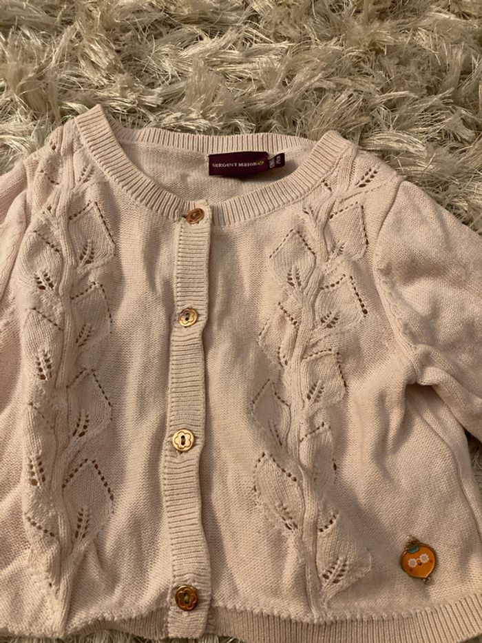 Gilet rose - photo numéro 2
