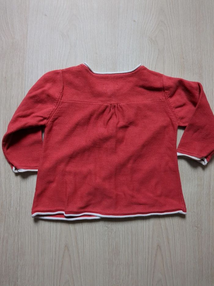 Gilet rouge Sergent Major 12 mois - photo numéro 3