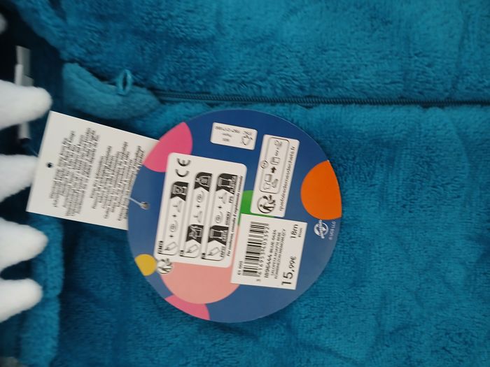 pyjamas garcon dinosaure en polaire 18 mois - photo numéro 4