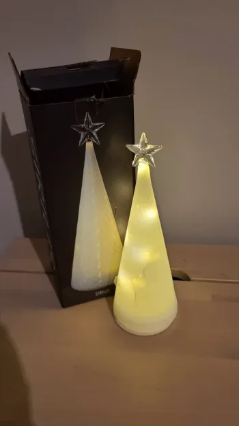 Petit un verre arbre, 22 cm led