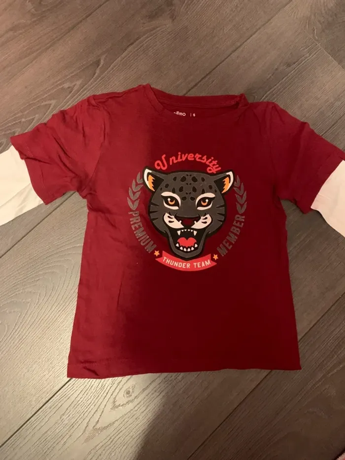 TEE shirt manches longues 6 ans gemo