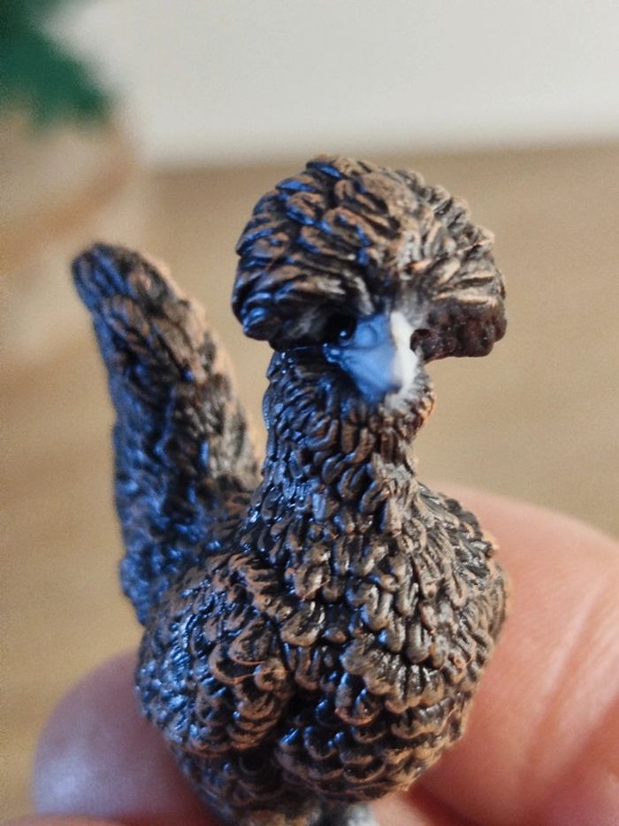 Schleich poule d'ornement marron Figurine Animal de la ferme - photo numéro 3