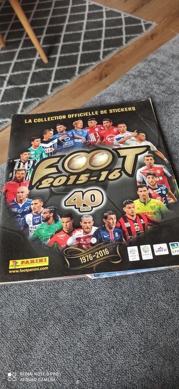 Livre foot 2015 2016