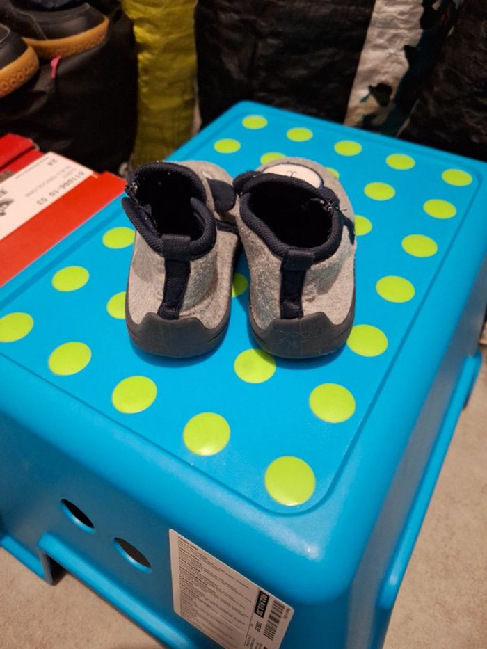 Chaussons gris - photo numéro 2