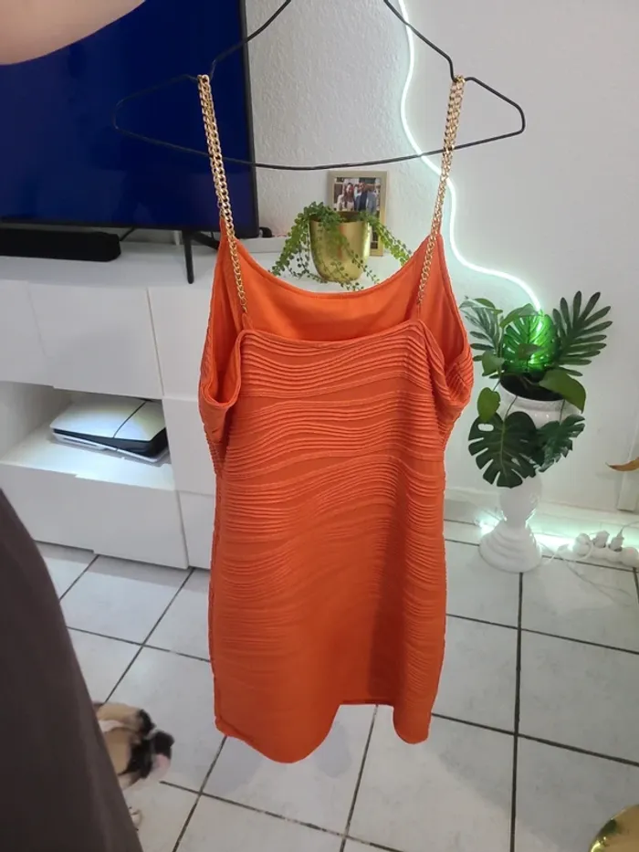 Robe orange - photo numéro 3