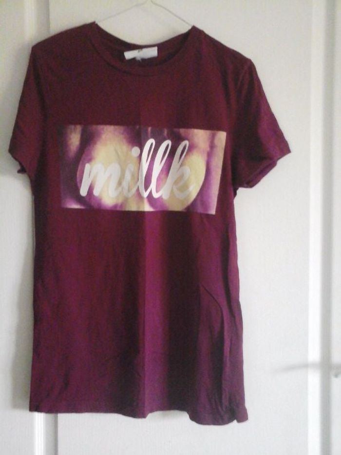 T-shirt bordeaux H&M 40