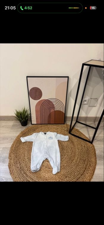 Pyjama bébé garçon taille 1 mois