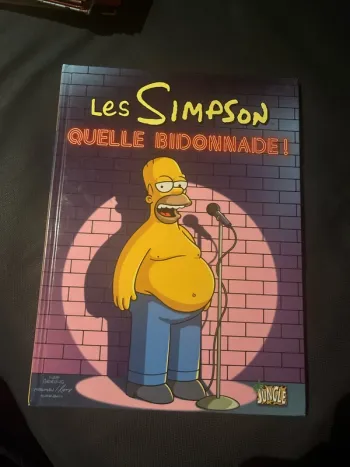 Bande dessinée les Simpson 3 quelle bidonnade