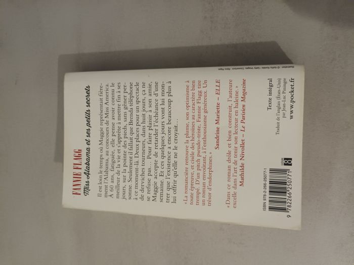 Livre Miss Alabama et ses petits secrets - photo numéro 2