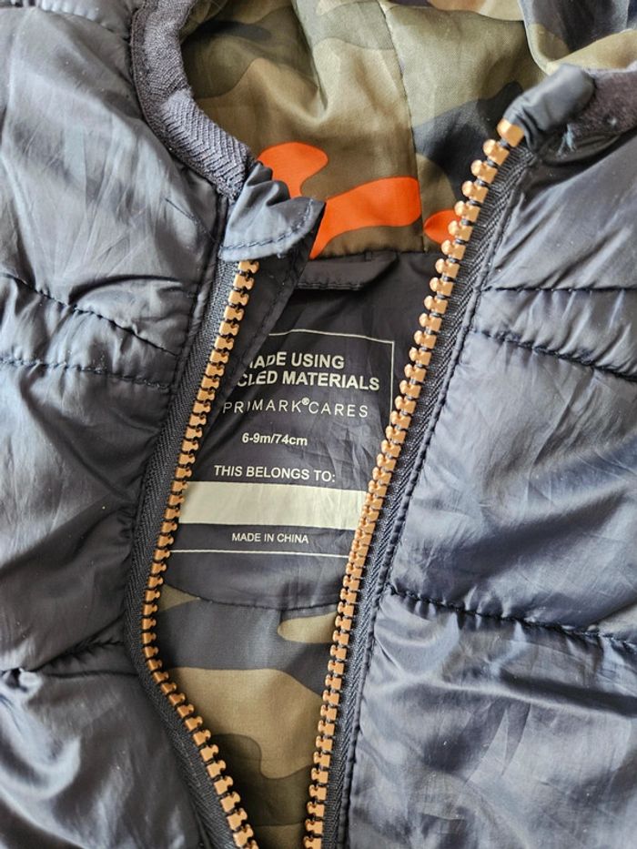 Veste fine mi saison bébé garçon 12mois - photo numéro 3