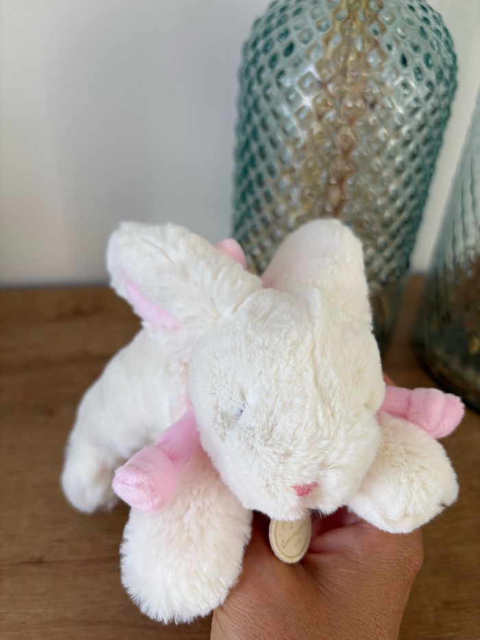 Lapin bonbon rose 20 cm - photo numéro 6