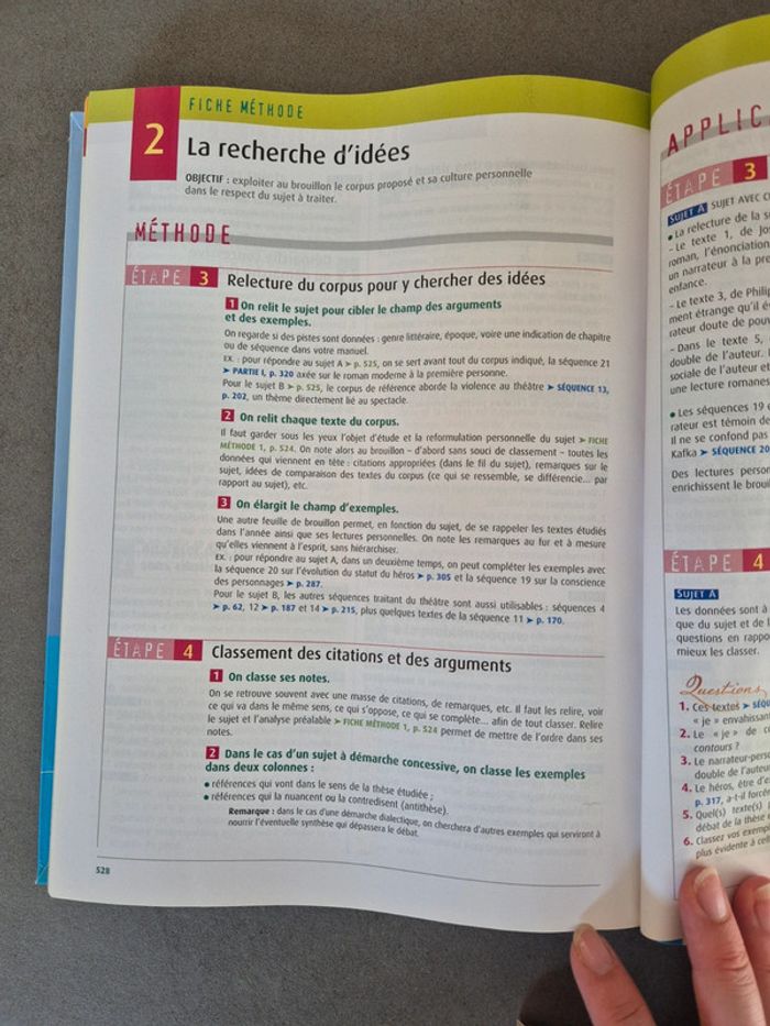 Livre de français classe 1ere - photo numéro 8