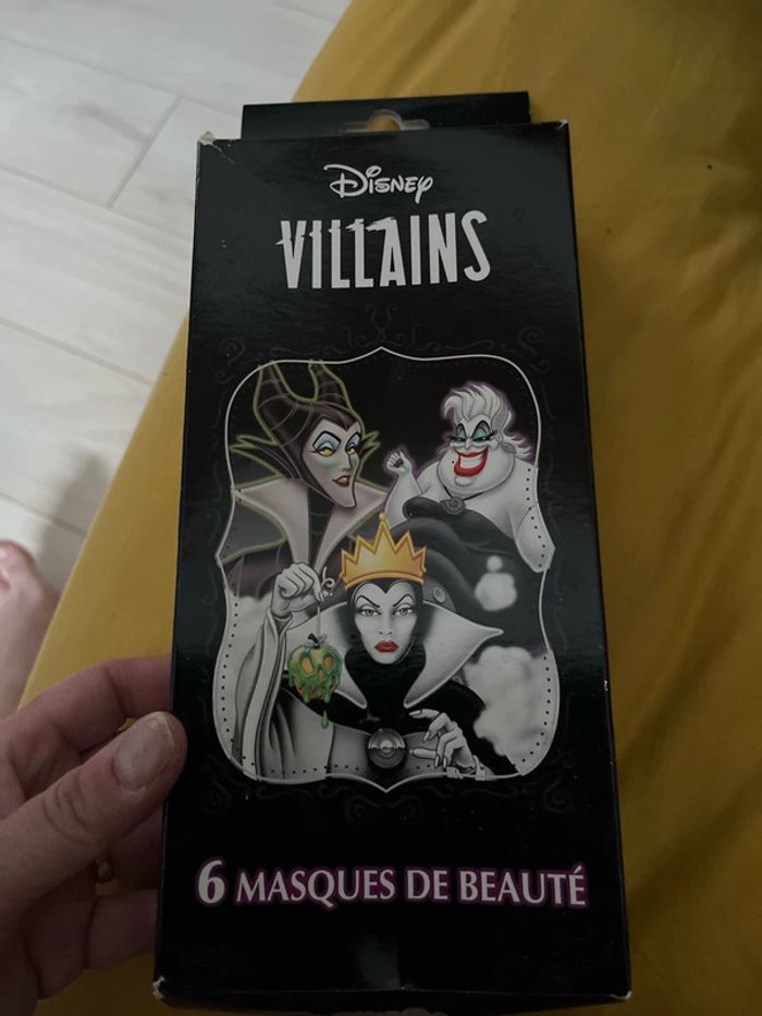 Lot de 6 masque visage Disney Villain