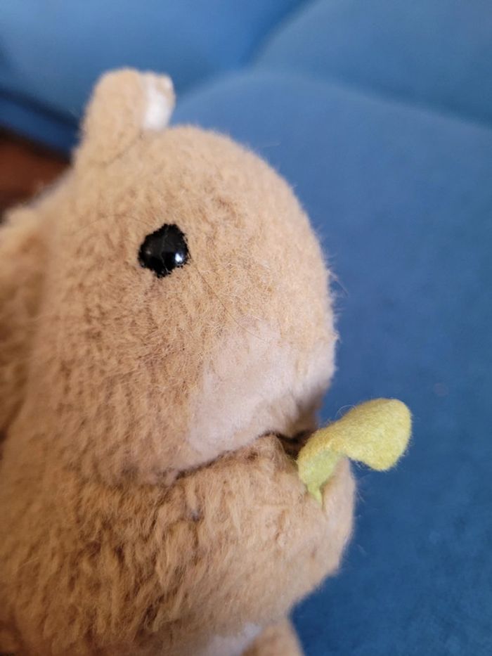 RARE Écureuil peluche feuille ancien Bear Nation doudou collection - photo numéro 7