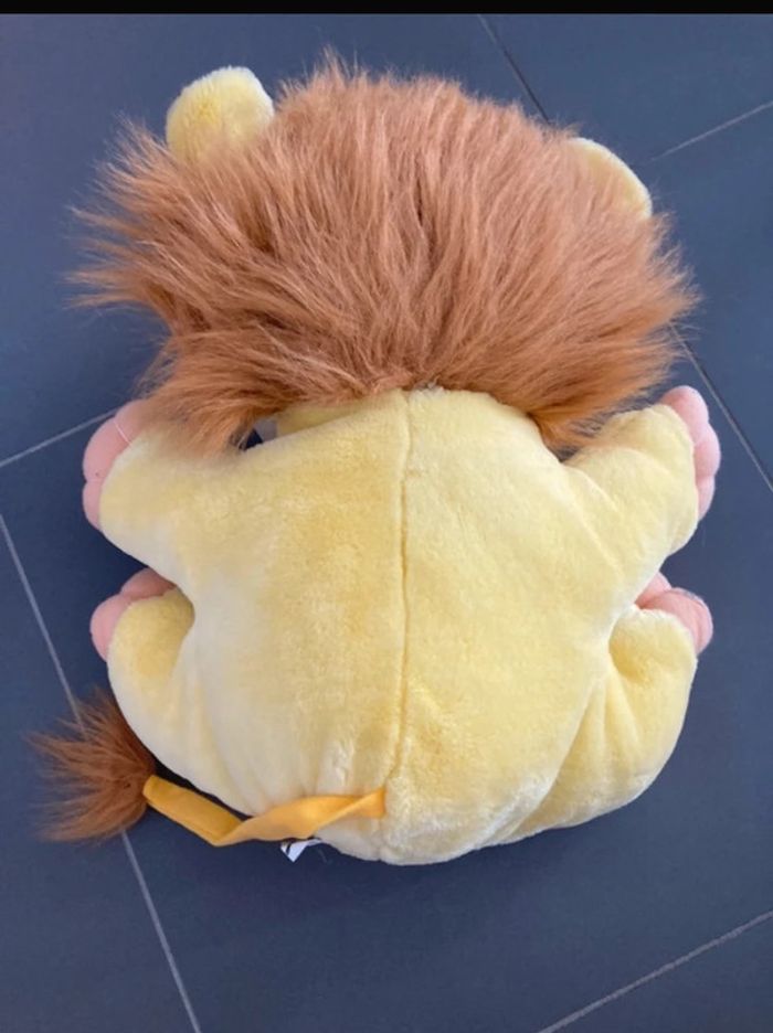 Grande Peluche lion ancien range pyjama - photo numéro 2