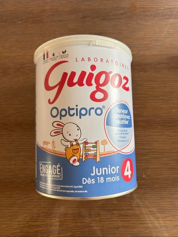 Lait en poudre guigoz optipro 4