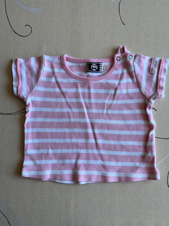 Tee shirt bébé 6 mois Elle est où la mer
