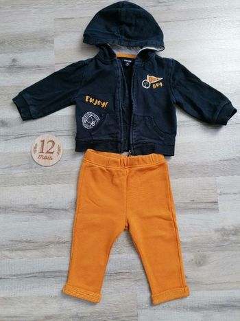Ensemble Jogging 12 mois