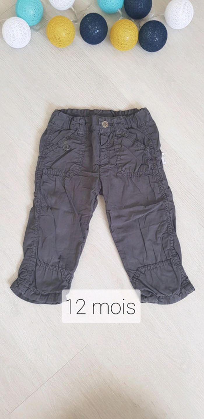 Pantalon toile léger 12 mois