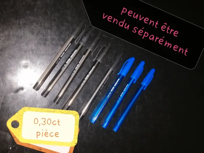 Lot de 8 stylos "paper mate"