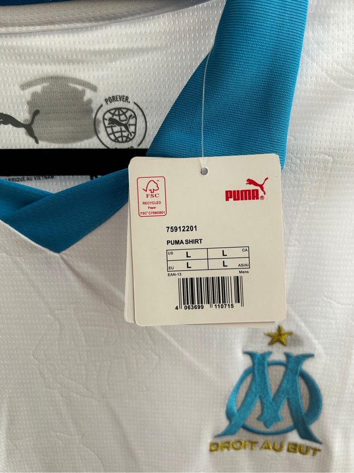 Maillot OM 25/26 Domicile – / L – Haute qualité - photo numéro 7