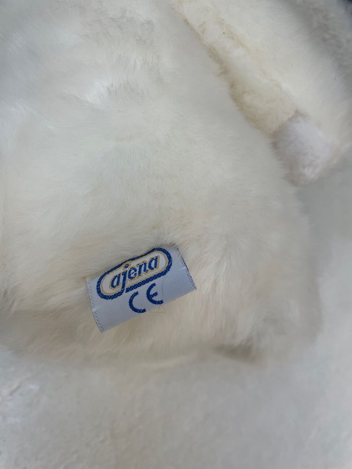 Adorable peluche chien westie ou scottish blanc Ajena - photo numéro 5