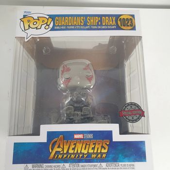Funko POP Guardians Ship: DRAX 1023 Marvel Avengers Infinity War Special Edition