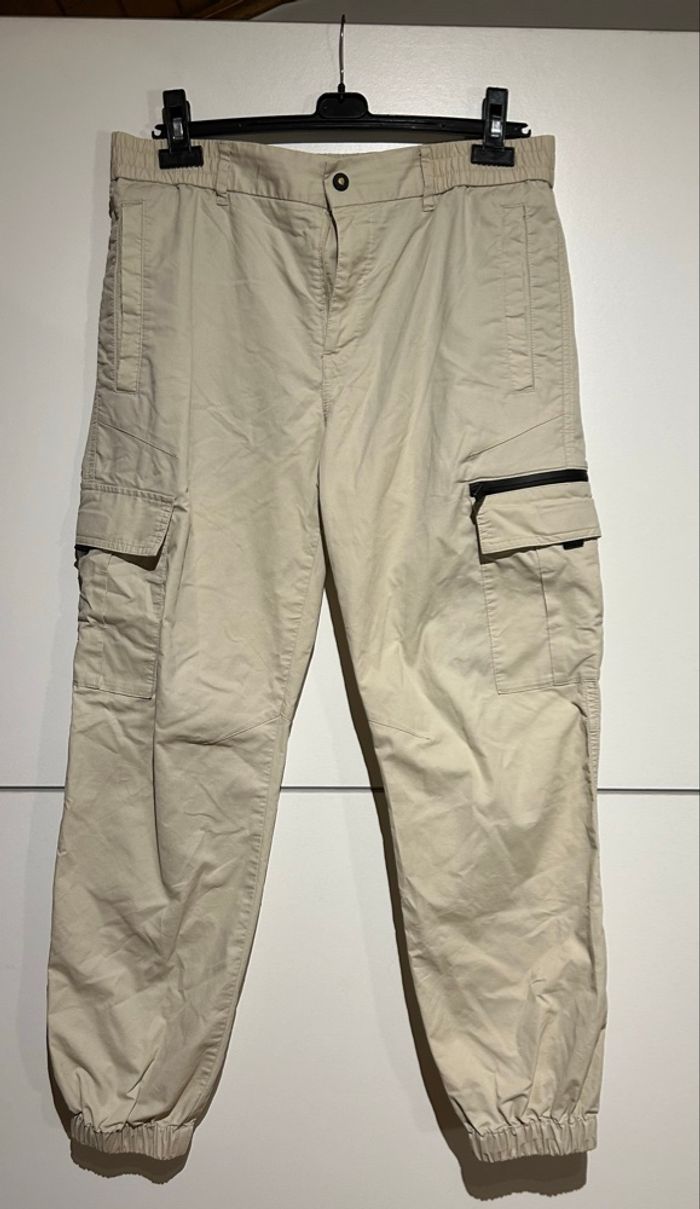 Jean cargo homme crème – Celio – Taille 42 – Neuf