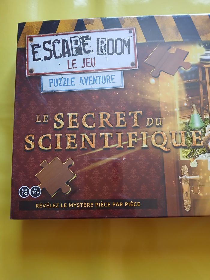Puzzle escape le Secret du Scientifique riviera games - photo numéro 5