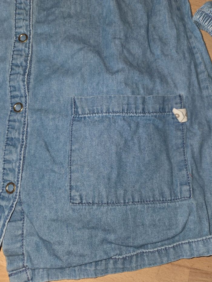 Robe tunique en jean 6 ans - photo numéro 3