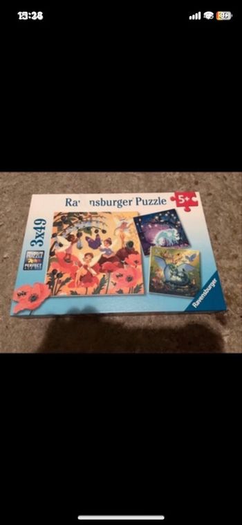 3 puzzles de 49 pièces