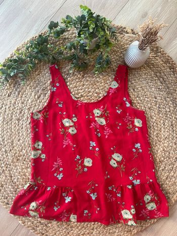 Blouse légère fleurie taille M