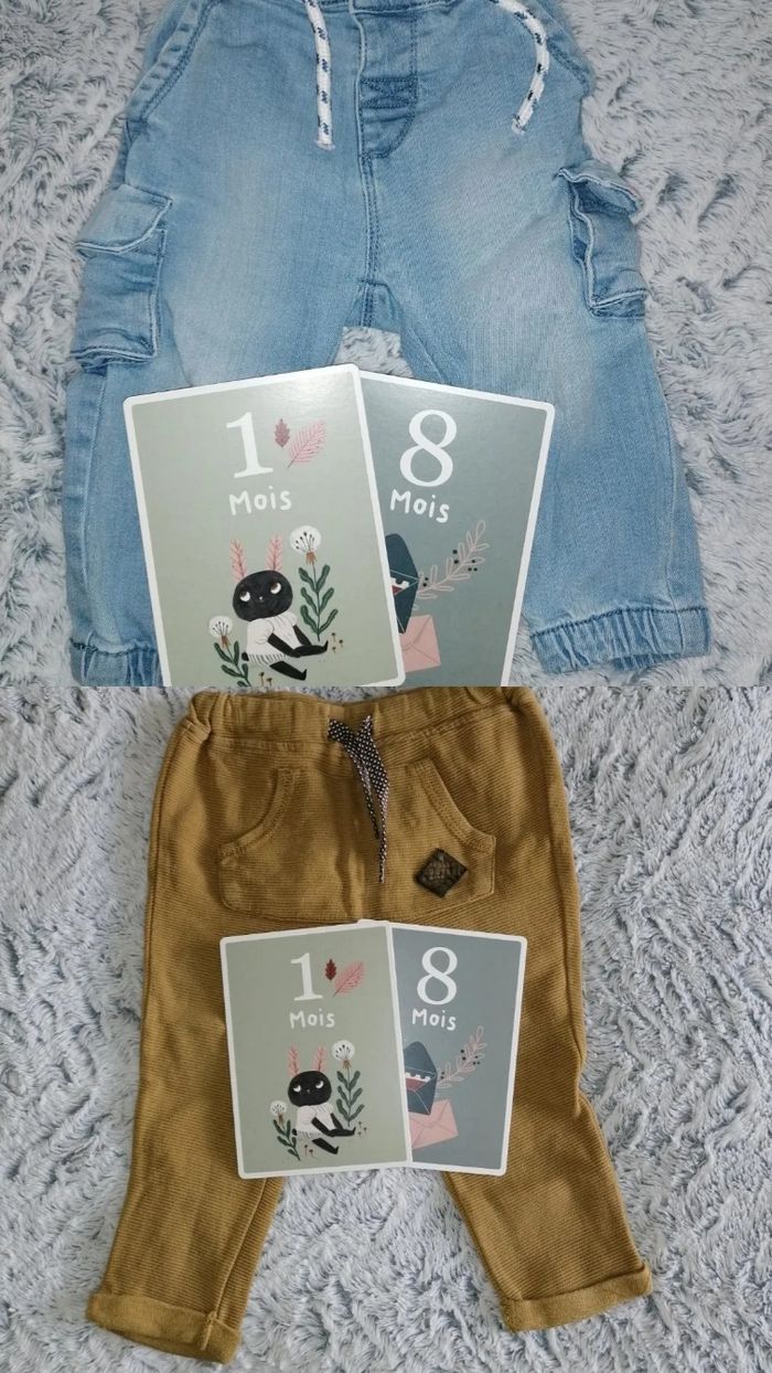 Lot de 2 pantalons
