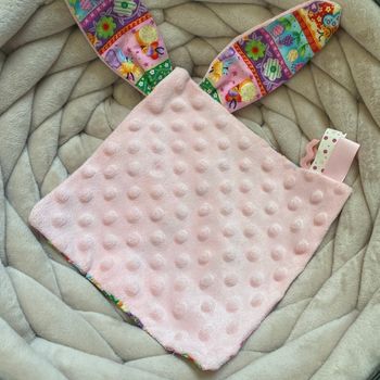 Doudou carré oreilles