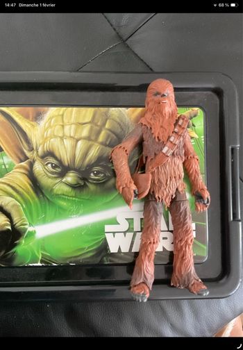 Figurine stars wars chewbacca grande taille articulé serie6 