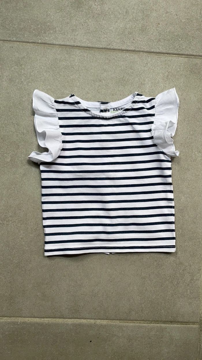 T-shirt marinière 3 mois